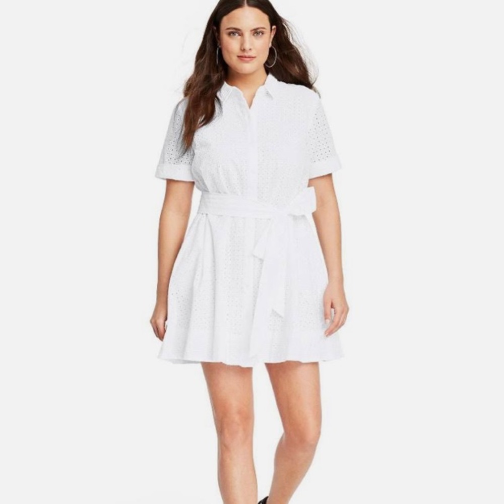 NWT Lisa marie fernandez for target white dress SMALL